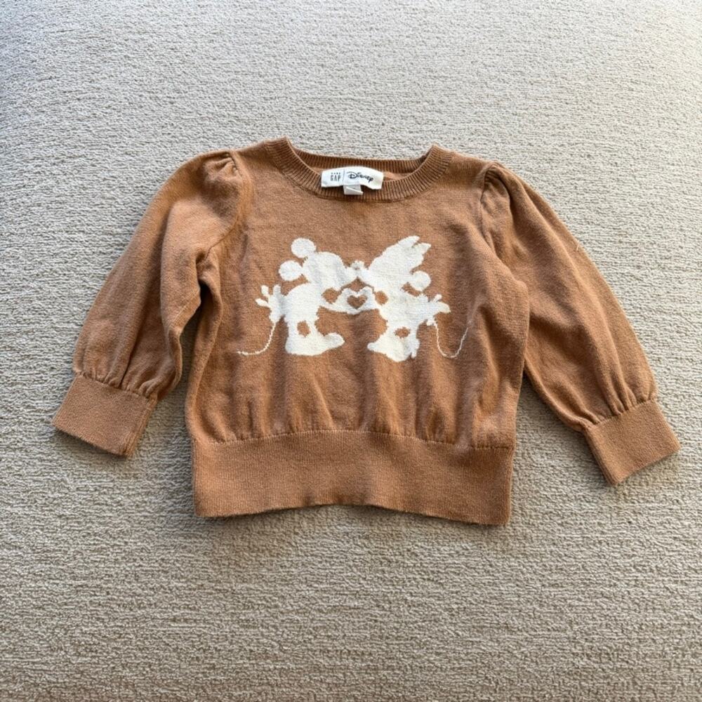 Baby Gap Disney Mickey and Minnie Sweater Girls 18-24 Month
